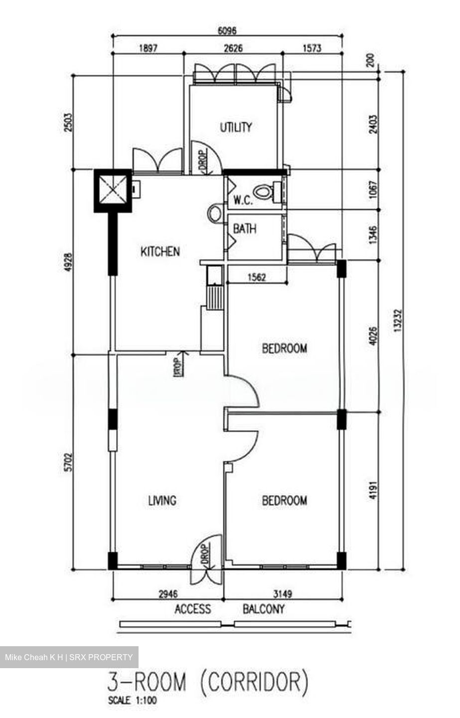 Blk 74 Whampoa Court (Toa Payoh), HDB 3 Rooms #520919741